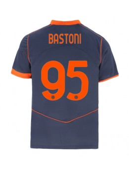 Inter Milan Alessandro Bastoni #95 Replika Tredje Kläder 2025-26 Kortärmad
